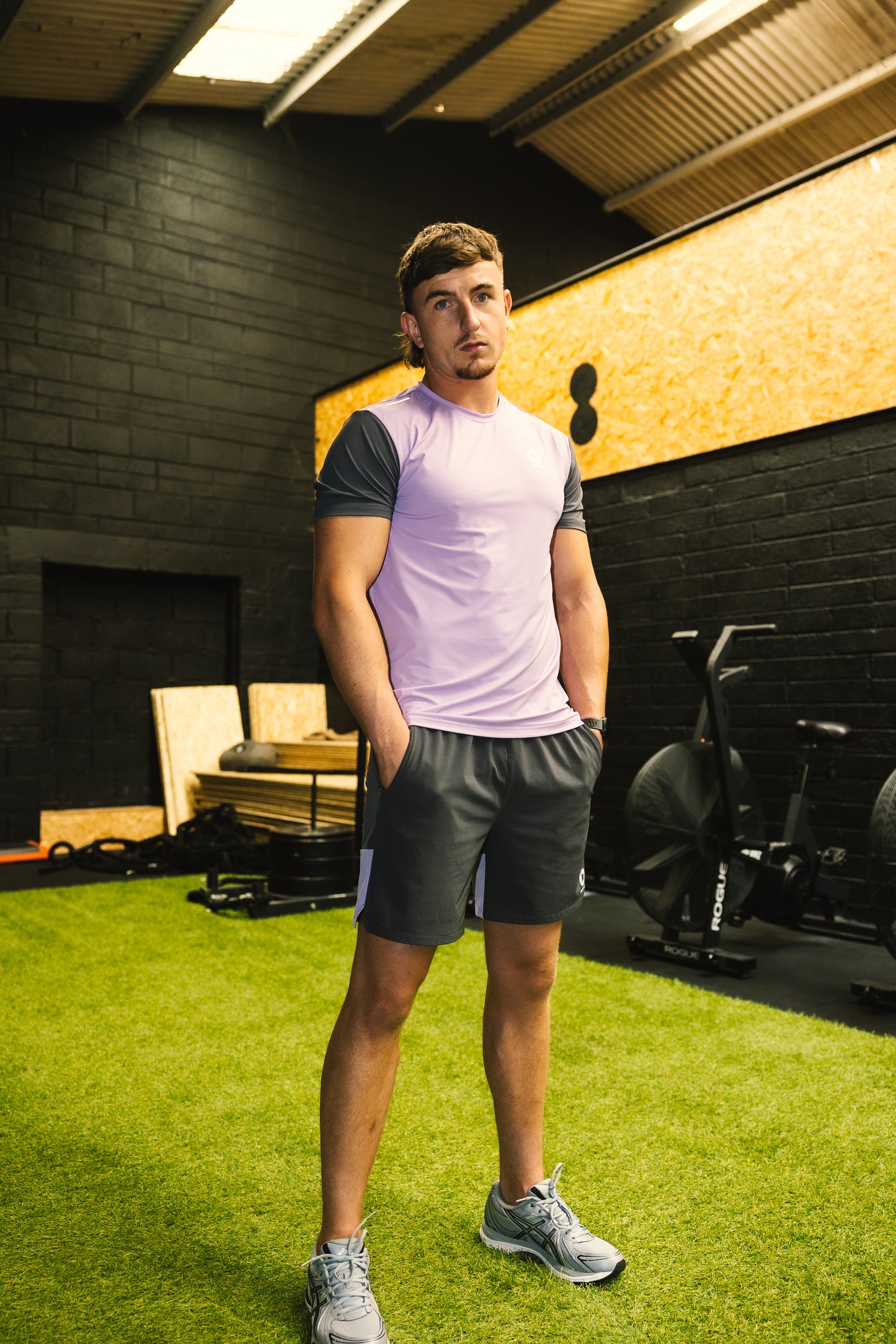 Dynamic Tee - Lilac Dusk/Graphite Grey
