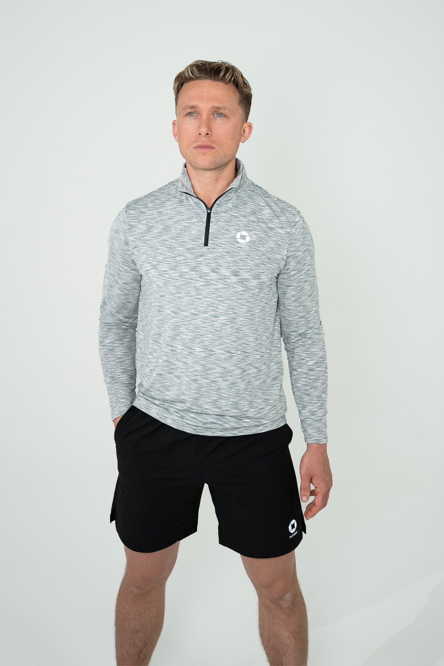 Apex 1/4 Zip - Cloud Grey