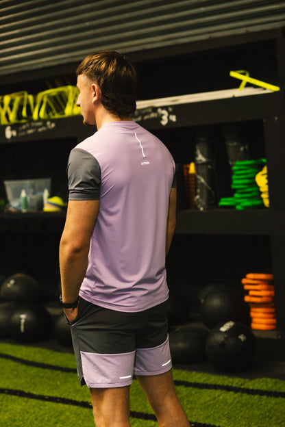 Dynamic Tee - Lilac Dusk/Graphite Grey