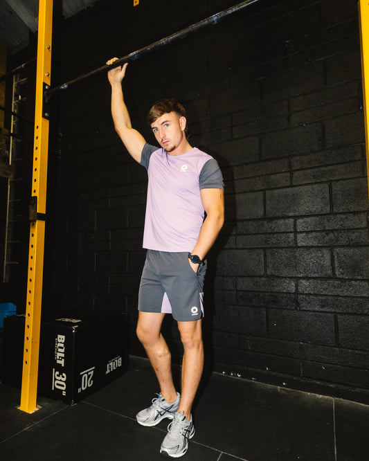 Dynamic Tee - Lilac Dusk/Graphite Grey