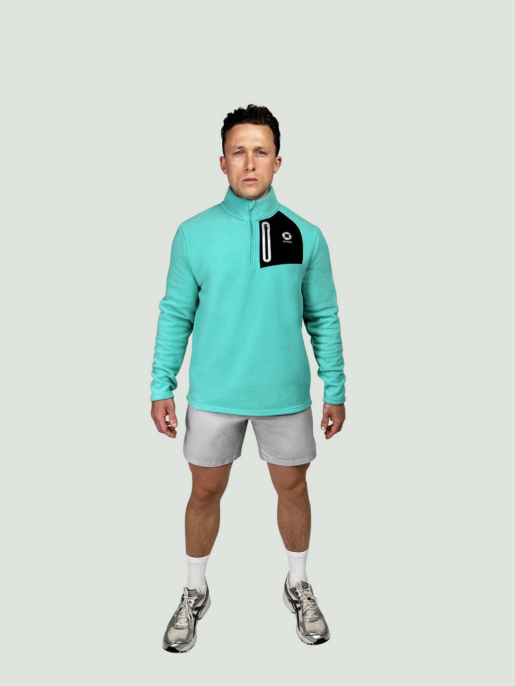 Horizon 1/4 Zip Fleece - Glacier Green