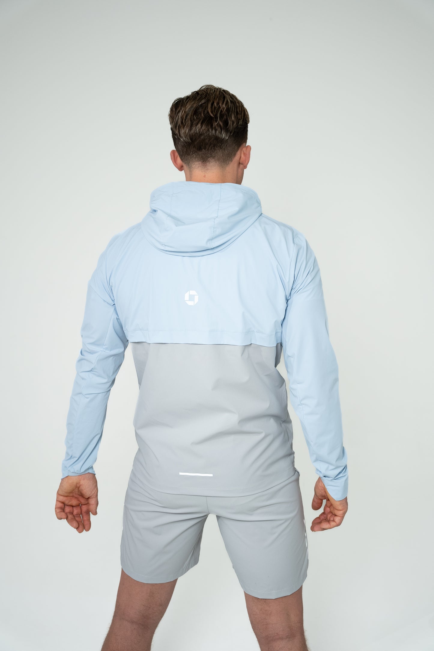 Dynamic Jacket - Ash Grey/Light Blue