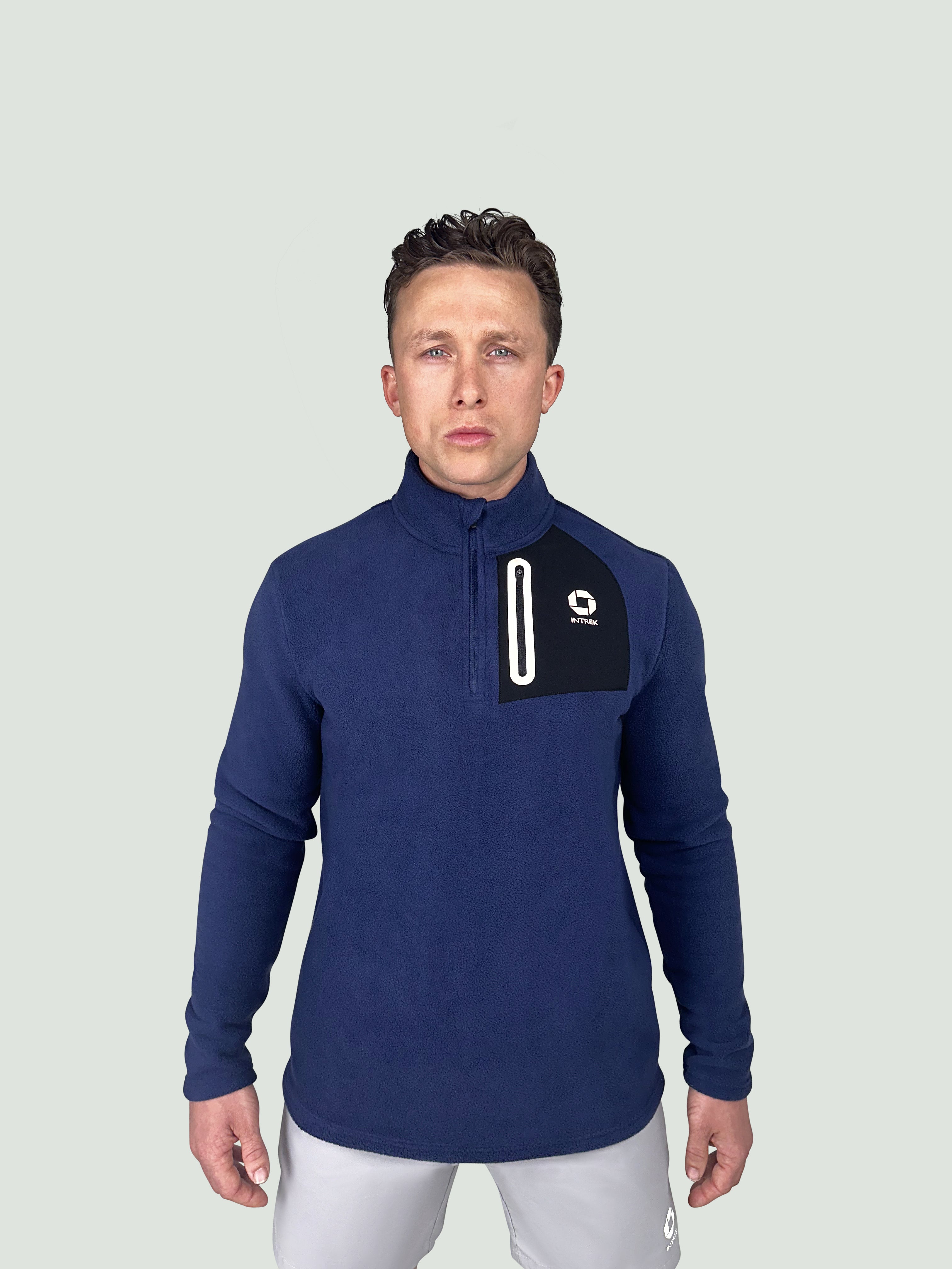 Horizon 1/4 Zip Fleece - Deep Sea Navy