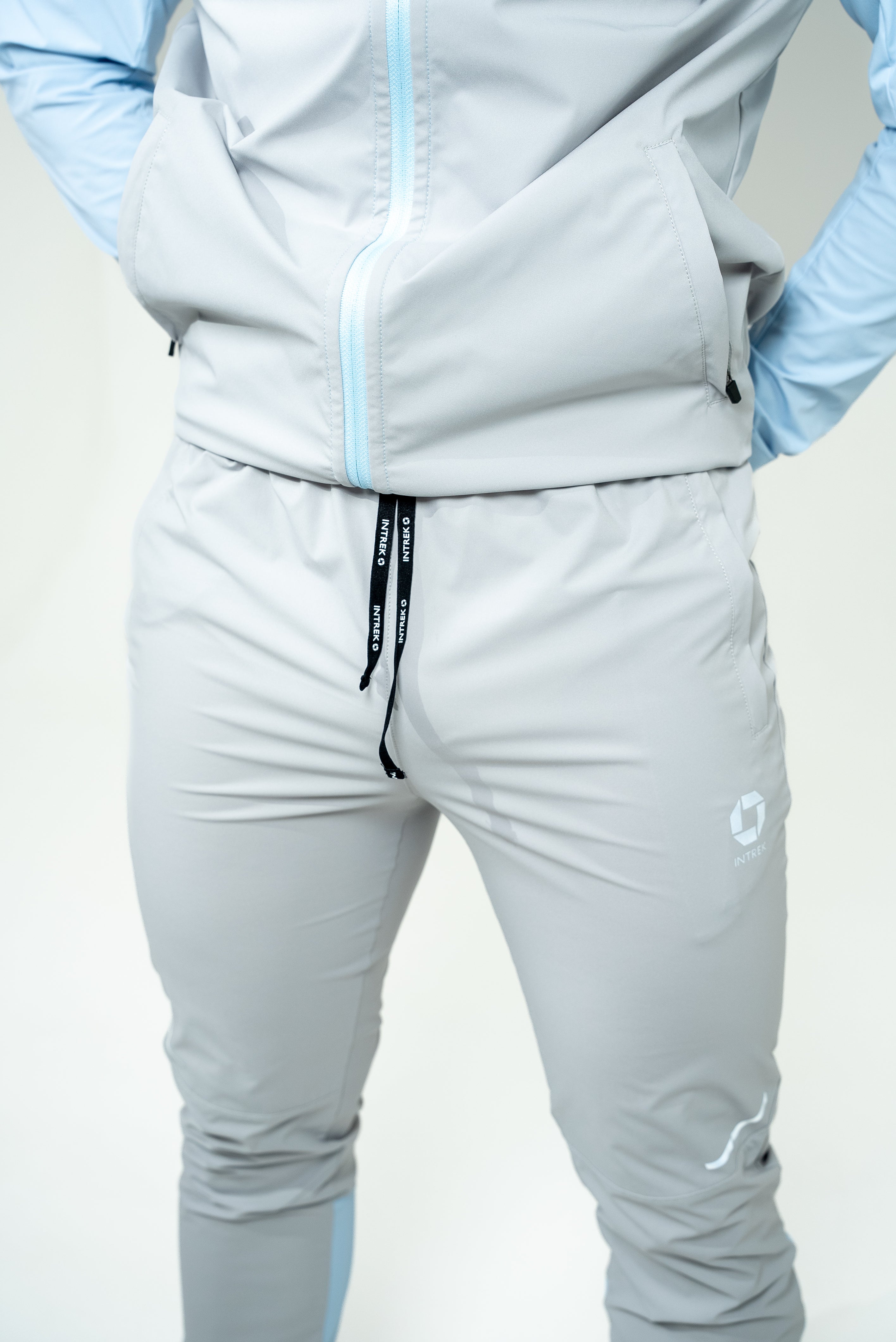 Dynamic Pant - Ash Grey/Light Blue