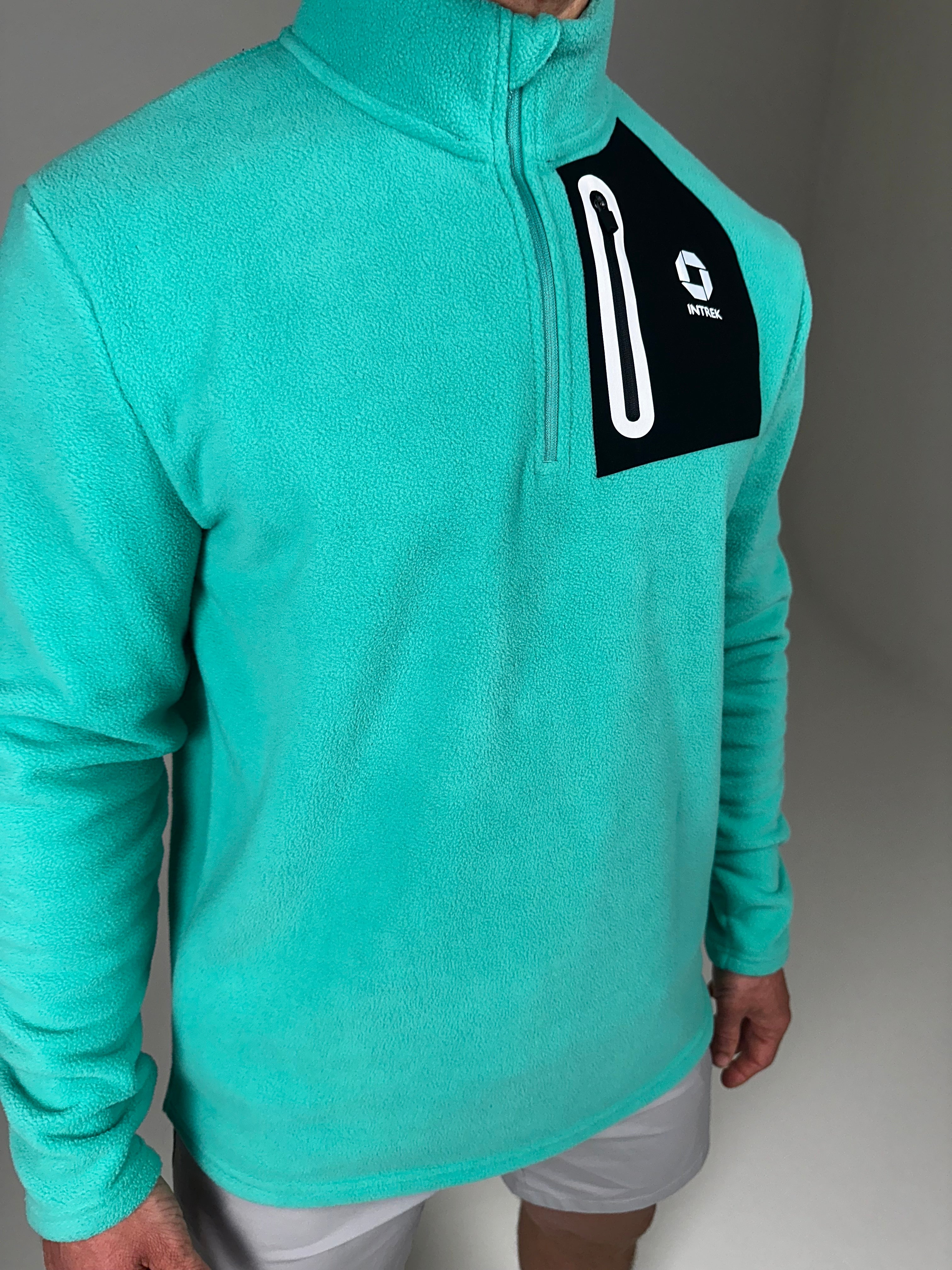 Horizon 1/4 Zip Fleece - Glacier Green