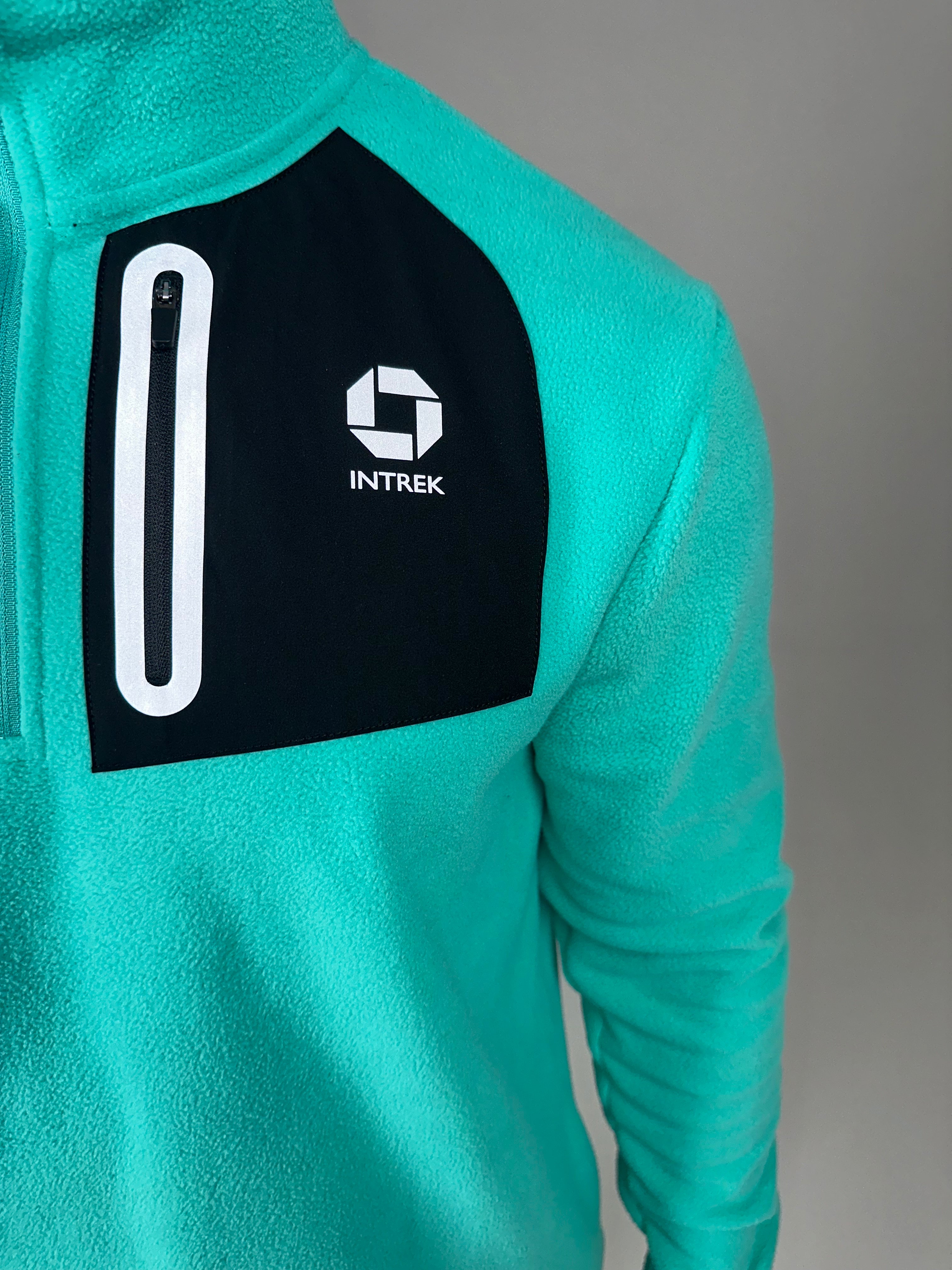 Horizon 1/4 Zip Fleece - Glacier Green